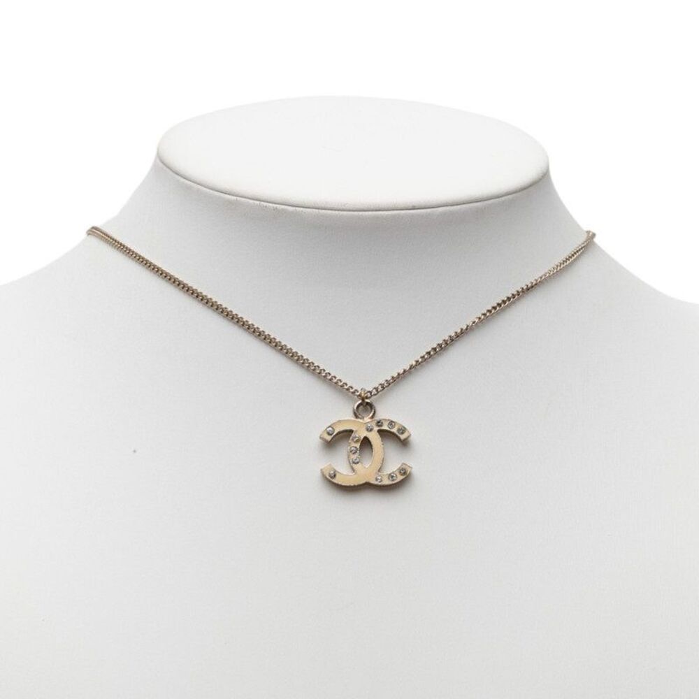 Chanel Coco Mark Rhinestone Necklace - Picture 6 of 6